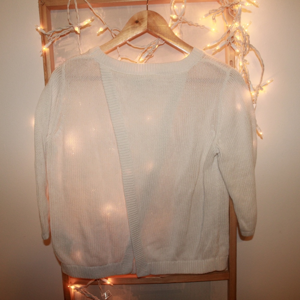 Banana Republic Open Back Sweater